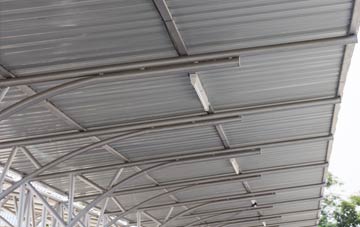 installing Back Rogerton metal roofing